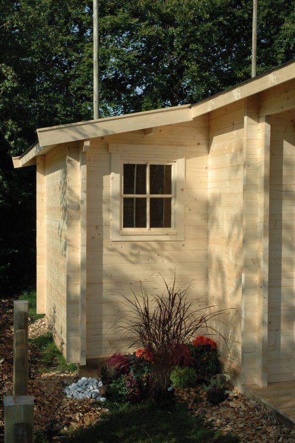 Blockhaus Partyhaus "Ranch", 28 mm 470 x 550 cm – Bild 6