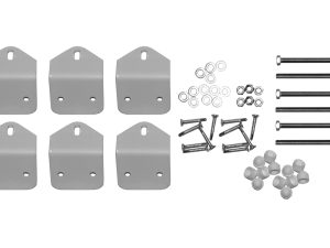 JODA Befestigungsset für Basic 6 Halter weiß, inkl. Kleineisen VE = 000