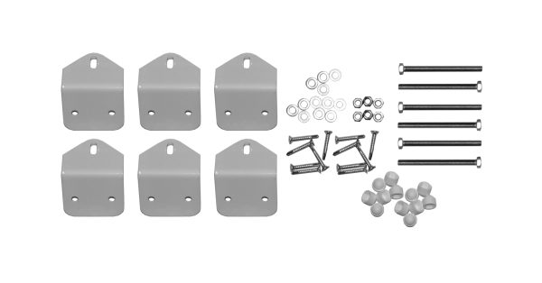 JODA Befestigungsset für Basic 6 Halter weiß, inkl. Kleineisen VE = 000