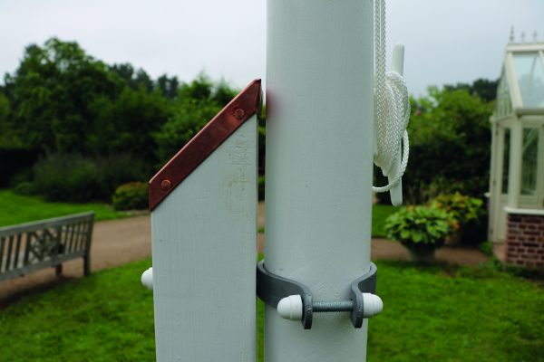 Fahnenmast 8,00 m Select mit Zubehör inkl. Knauf, Leine und Leinenhalter VE = 000 – Bild 6