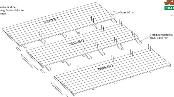 Joda Gerätehaus Rerik 30/20 Rot RAL 3011 / Weiß RAL 9016 VE = 000 – Bild 8