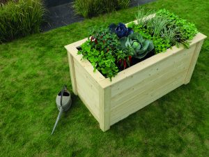 Hochbeet Fichte naturbelassen 150 x 76 x 79 cm VE = 009