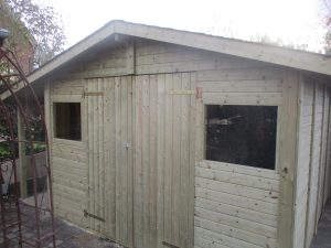 JODA Gerätehaus Nordic 30/30 KDI - kesseldruckimprägniert