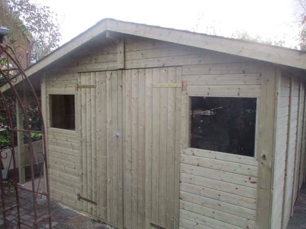 JODA Gerätehaus Nordic 30/30 KDI - kesseldruckimprägniert