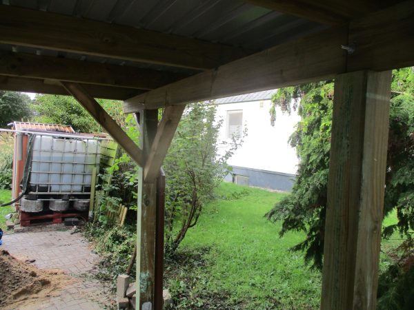 Joda Carport Bergheim Classic KDI mit Stahl-Trapezplatten – Bild 3