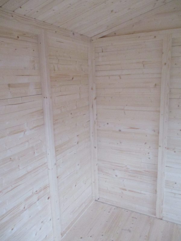 Joda Gerätehaus Nordic 30/23 Anthrazit RAL 7016 / Weiß RAL 9016 VE = 000 – Bild 4