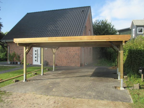JODA Carport Bayreuth 1 -KDI- mit Stahltrapezplatten VE = 004 – Bild 2