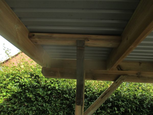 JODA Carport Bayreuth 1 -KDI- mit Stahltrapezplatten VE = 004 – Bild 5