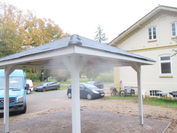 JODA Pavillon Monaco 2 415 x 415 cm Natur Lärche naturbelassen – Bild 4
