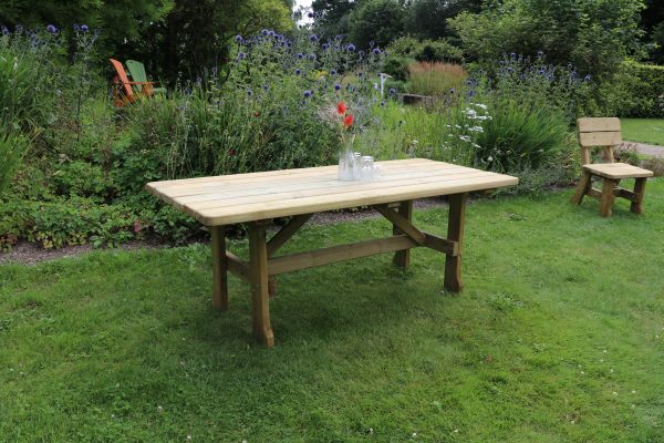 Vogtland Gartentisch KDI 200 x 87 x 75 cm VE = 002 – Bild 2