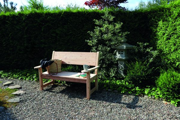 Jever Pausenbank, Lärche 135x63x93 cm VE = 000 – Bild 4