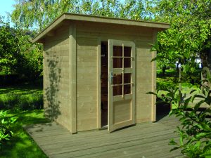 Gartenhaus Skanderborg 19 mm 200 x 200 cm VE = 000