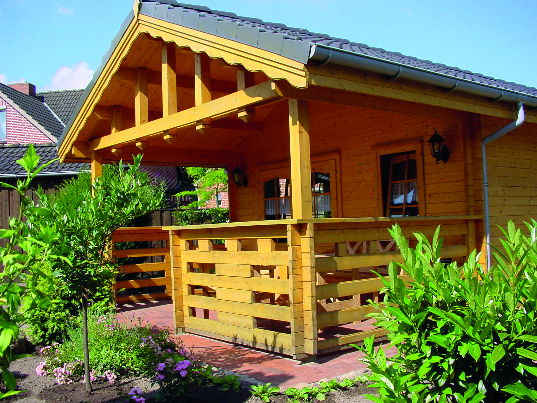 JODA Blockhaus 1-28/398 DTF 398/VD-150 Modell Casa – Bild 6