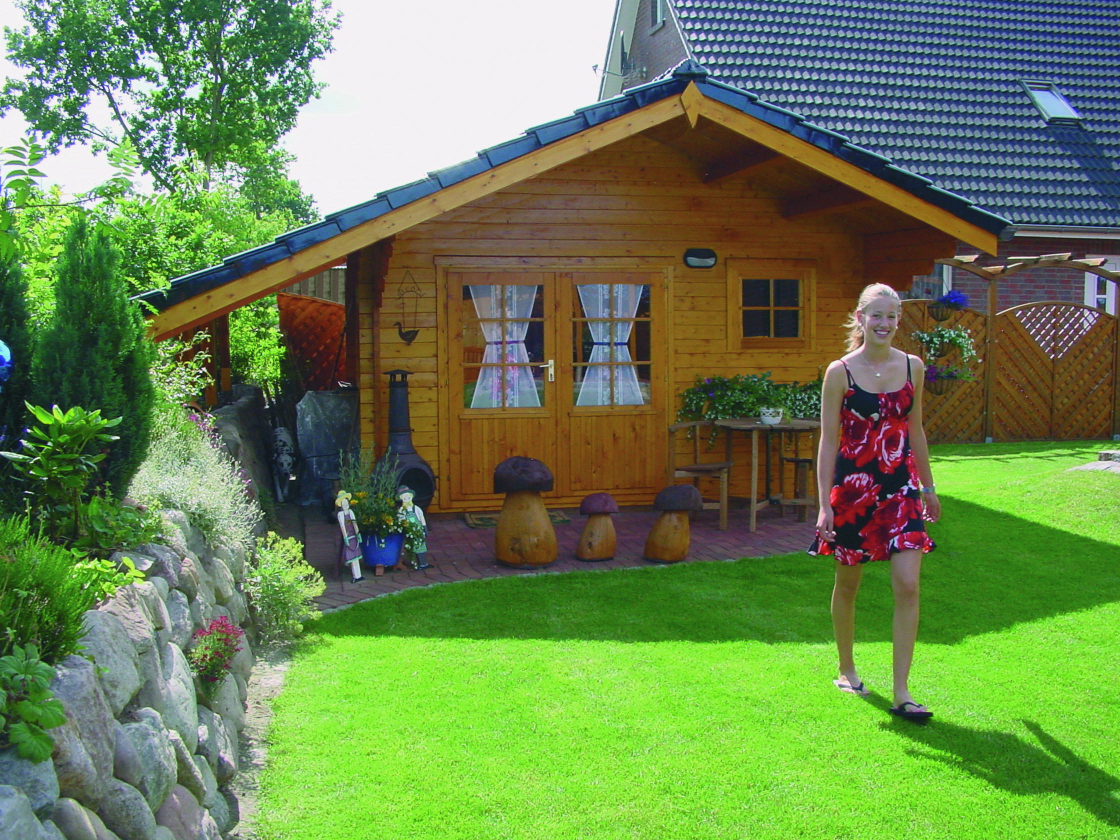 JODA Blockhaus 1-28/398 DTF 398/VD-150 Modell Casa – Bild 7