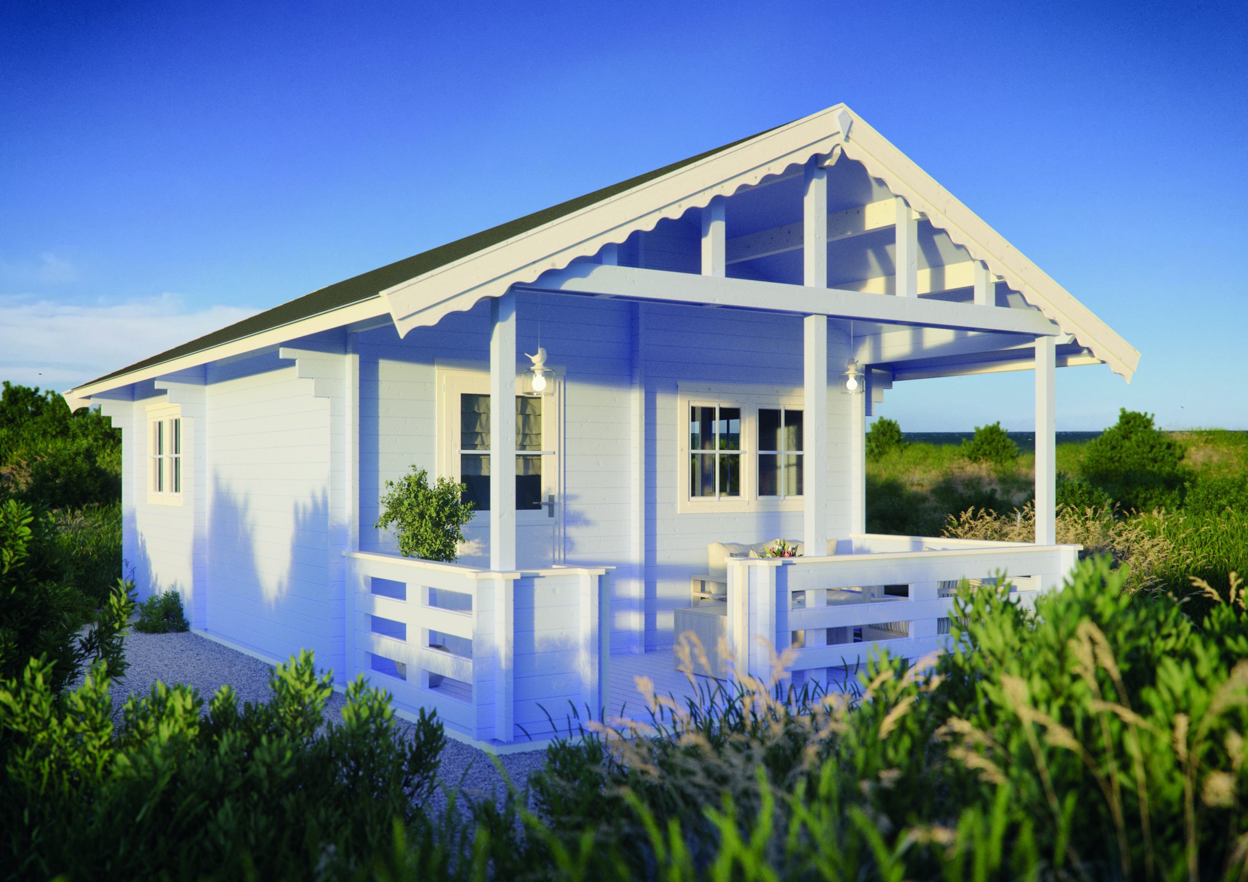 Blockhaus "Domicil", 45 mm 425 x 485 cm – Bild 5