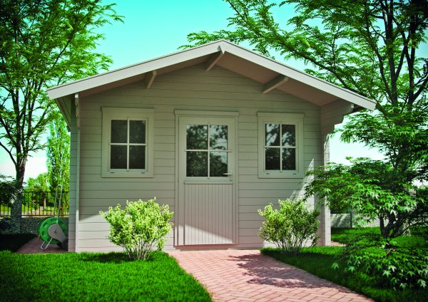 JODA Blockhaus 1-28/368 FTF 308/VD-150 Modell Landhaus