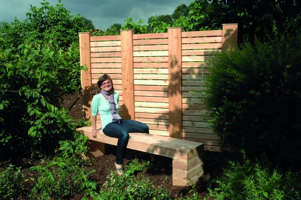 Rhombuszaun natur 60 x 180 cm, mit 20 Leisten VE = 006 – Bild 3