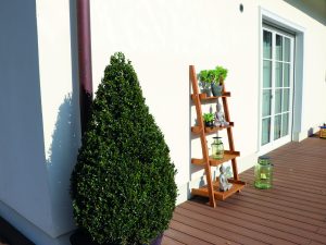 Hylte Leiterregal breit, Eukalyptus 60x150 cm, hell vorgeölt, kartonverpackt VE = 006, FSC-zertifiziert (FSC 100%)