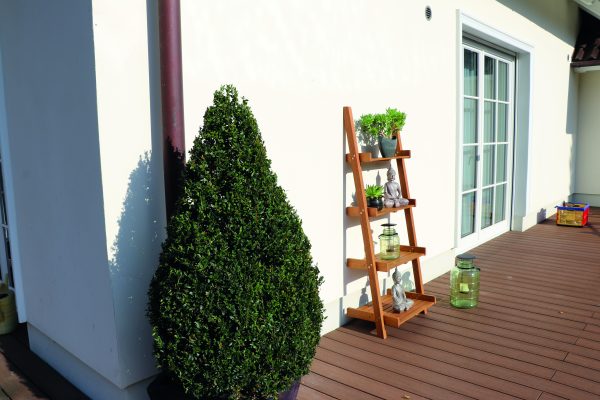 Hylte Leiterregal breit, Eukalyptus 60x150 cm, hell vorgeölt, kartonverpackt VE = 006, FSC-zertifiziert (FSC 100%)