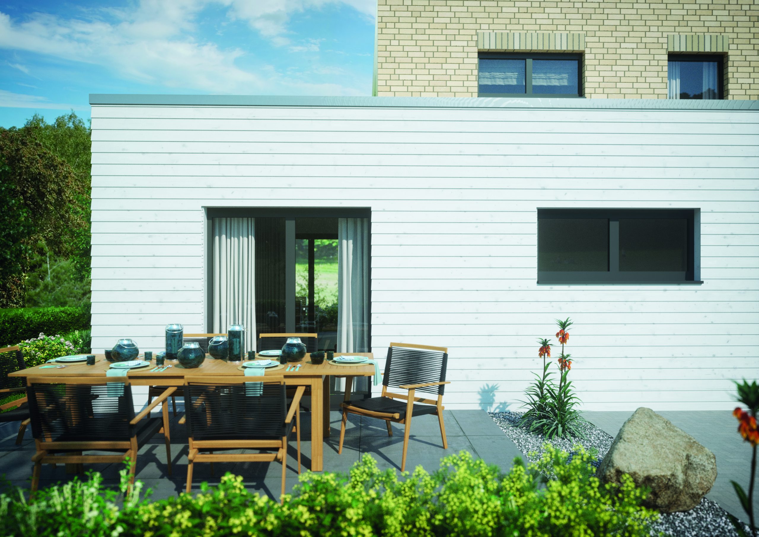 29/15X141 mm Lärche Fassadenprofil roh Nut und Feder VE = 360 – Bild 4