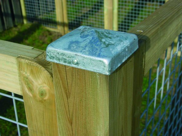 Metall-Abdeckplatten 91 x 91 mm verzinkt VE = 030 – Bild 3