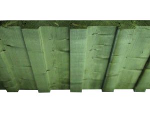 28x146 mm Fichten Kombideckelprofil gehobelt, N&F, trocken+KDI zu 2 Stck gebündelt