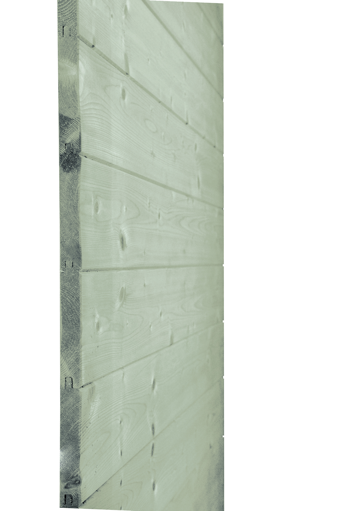 22,5X121 mm nord. Fichte-Fasebr. foliert 10 mm Feder, 4 Stück, keine TN L: 4,80 m