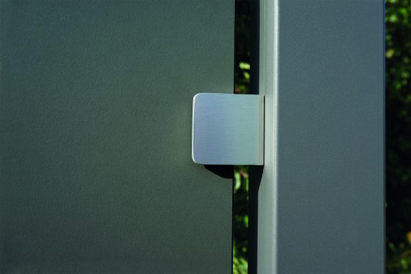 HPL-Halter aus Edelstahl 45x45 mm Set á 6 St. inkl. Edelstahl Schrauben VE = 000 – Bild 3