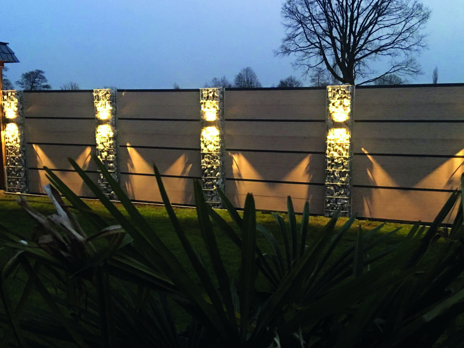 Kingston Systemzaun Zierleiste 1780 mm, Alu Anthrazit, 30 x 20 mm – Bild 2