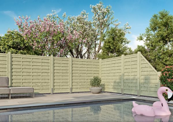 Madras structur Dichtzaun 180 x 180 cm VE = 024 – Bild 4