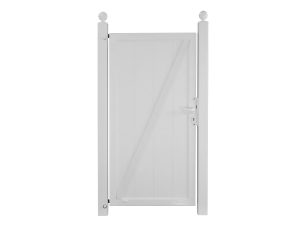 JODA Exklusiv Tür weiß ohne Beschlag 90x180 cm, DIN links Pflegeleicht aus langlebigem Fenster-PVC