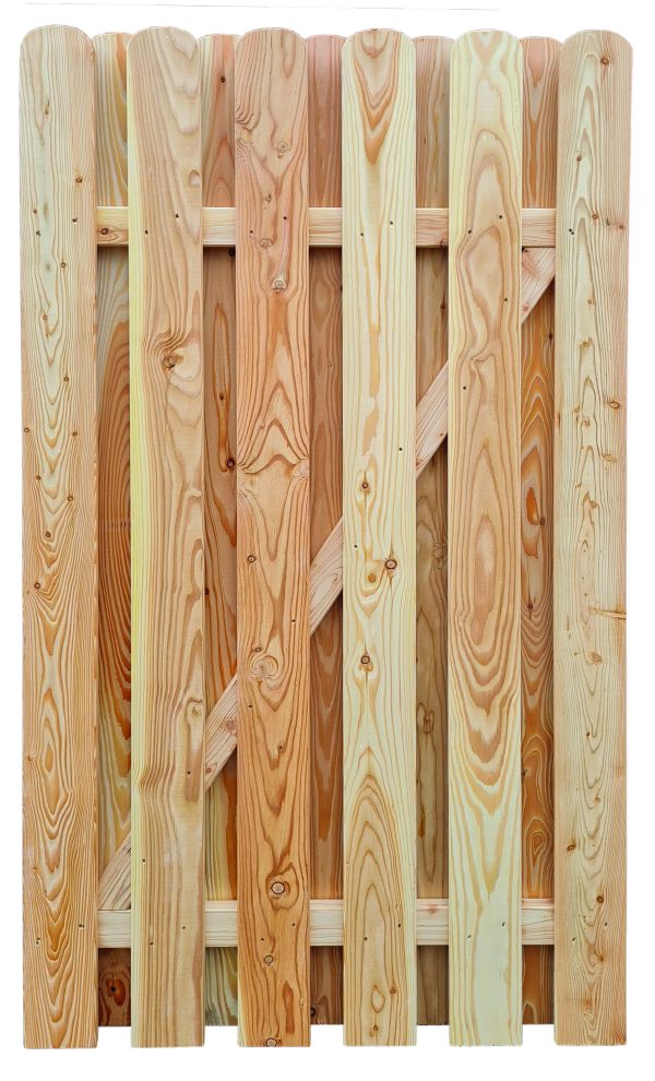 Vitoria Bohlenzauntür, natur 100x180 cm VE = 006