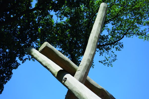 Kalle Doppelschaukel, Robinie 500x270x370 cm, nach EN 1176 gefertigt VE = 000 – Bild 2