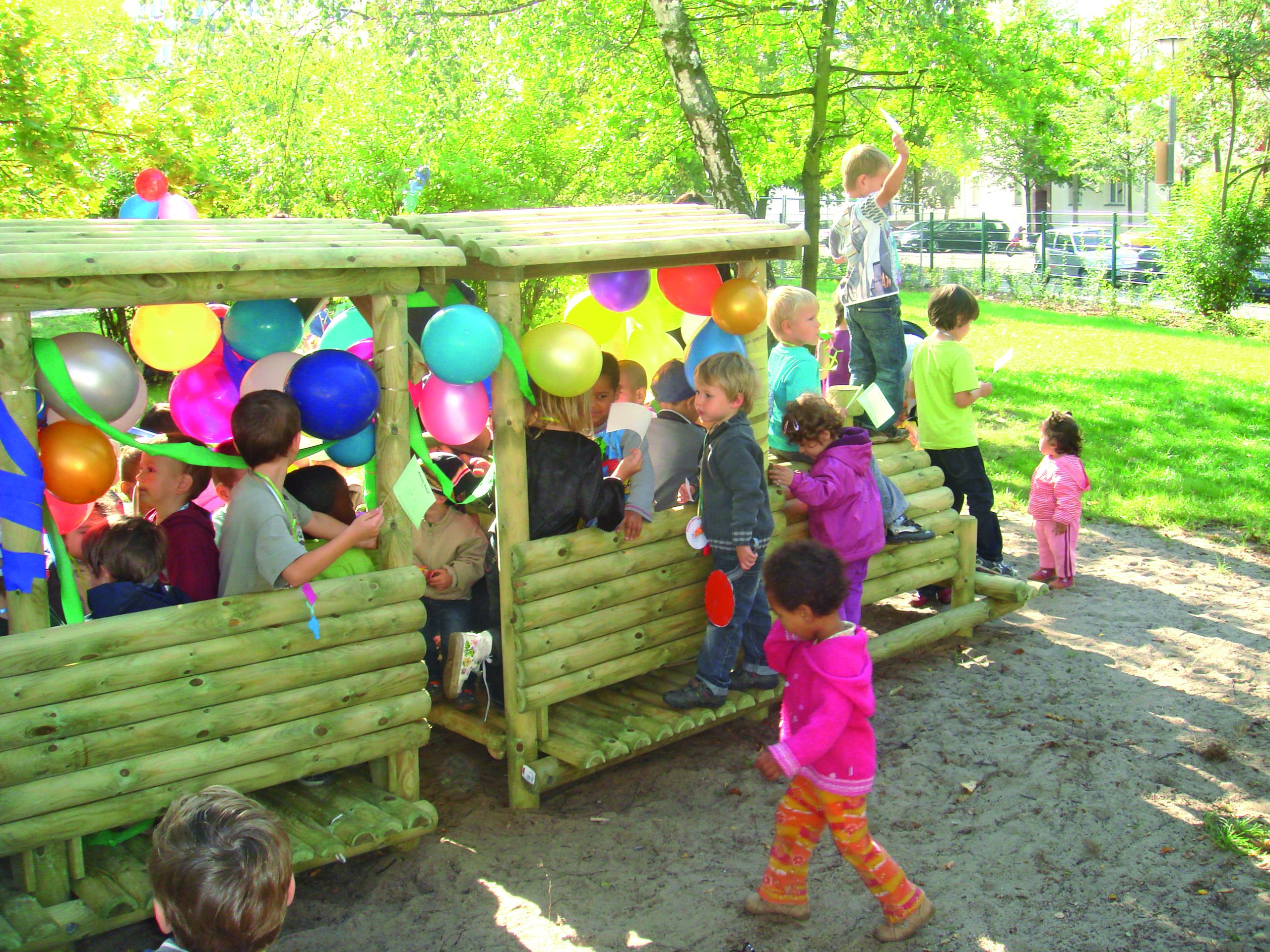 Waggon für Lokomotive "Rasender Rudolf" öffentlicher Bereich, komplett montiert VE = 003 – Bild 2
