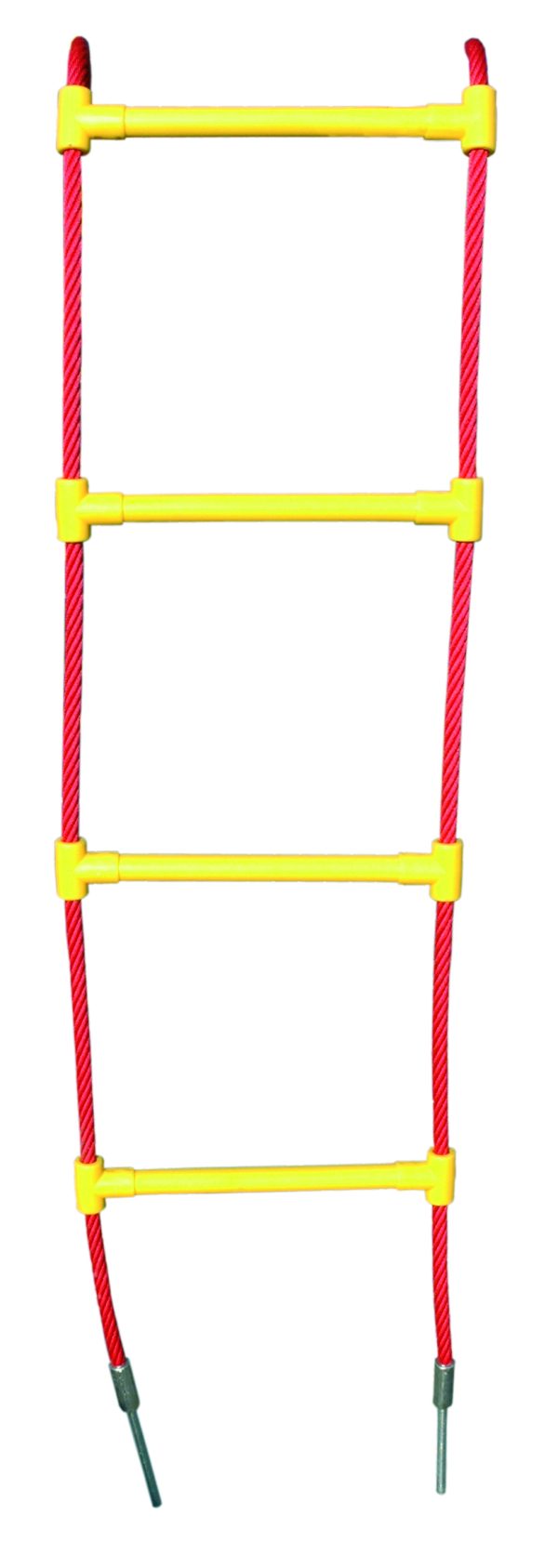 Strickleiter 3,00 m, rot/gelb öffentlicher Bereich VE = 005