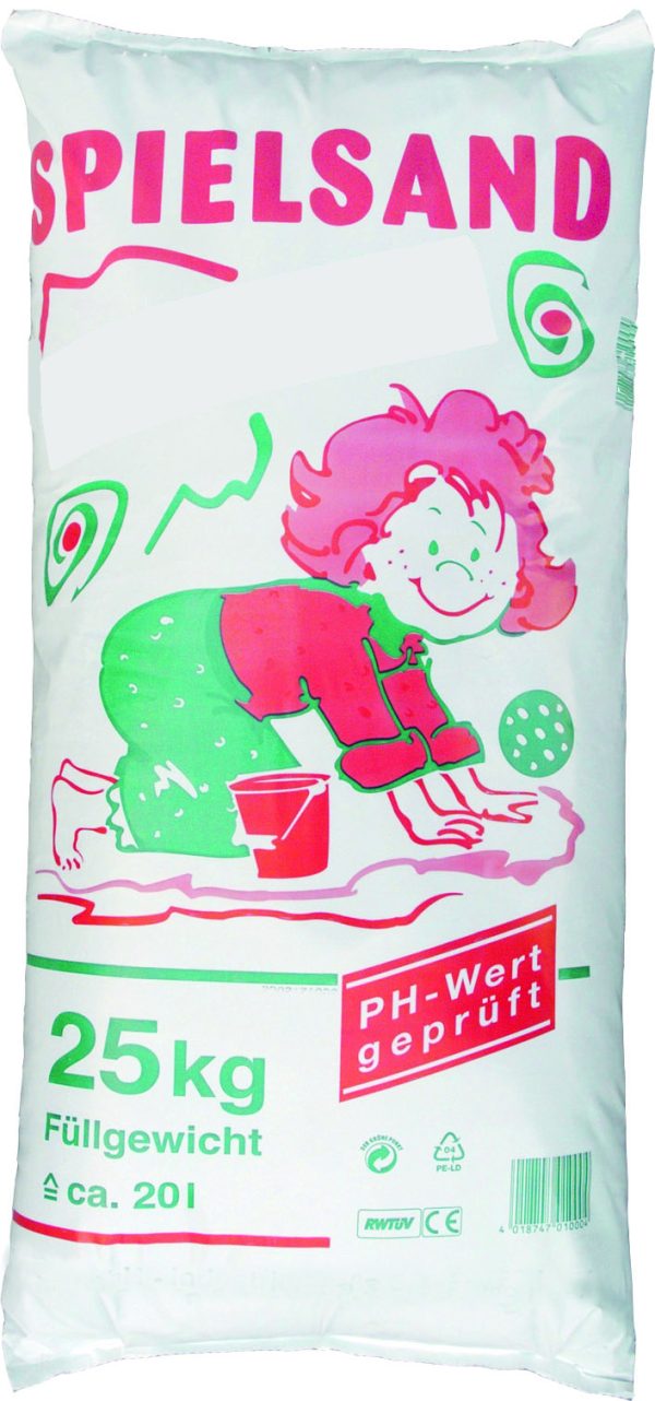 Spielsand "Sahara" 25 kg (ca. 20 l) VE = 048