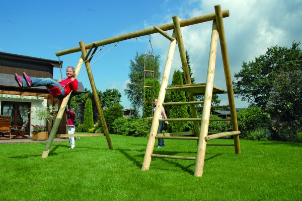 Doppelschaukel "Lotta" 500x248x304 cm Nadelholz KDI, TÜV-geprüft VE = 004 – Bild 2