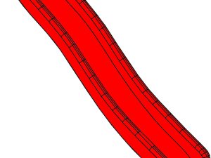 Rutschwanne, groß, rot für Podesthöhe 150 cm VE = 070
