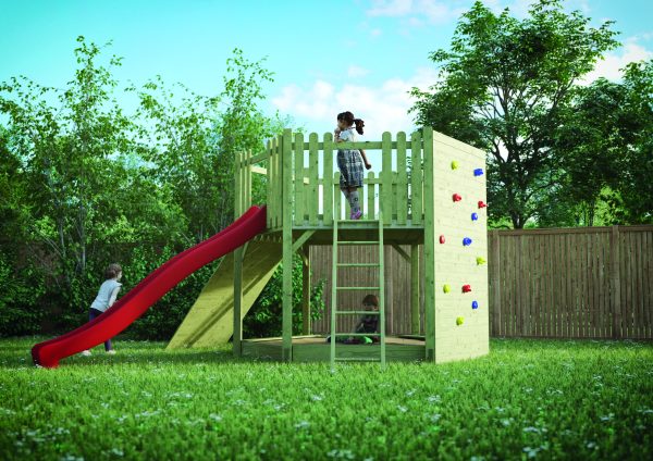 Grundmodul Rasmus 260x300x245 cm Nadelholz KDI, TÜV-geprüft VE = 004 – Bild 2