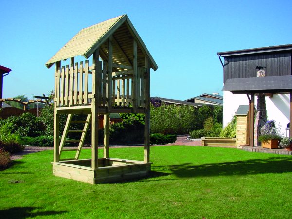 Spielturm "Oscar" 205x468x350 cm Nadelholz KDI, TÜV-geprüft VE = 003