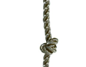 Kletterseil, PP-Seil, 2,50 m lang geknotet 1,80 m - bis 2,50 m Höhe VE = 008