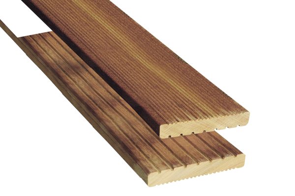 Bangkirai Terrassendiele Kombiprofil 25x145 mm, Länge 2750 mm VE = 126, FSC-zertifiziert (FSC 100%)