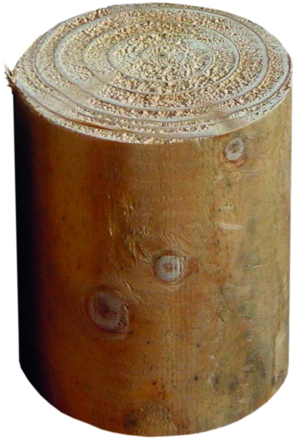 Rundholzpflaster, KDI grün, Höhe 10 cm Ø8-16 cm, ca. 0,33 m² Raschelsack VE = 015 – Bild 5