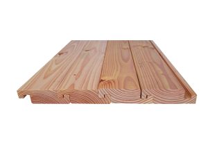 44x145 mm Lärche Belagsprofil Länge: 3,0 m VE = 054