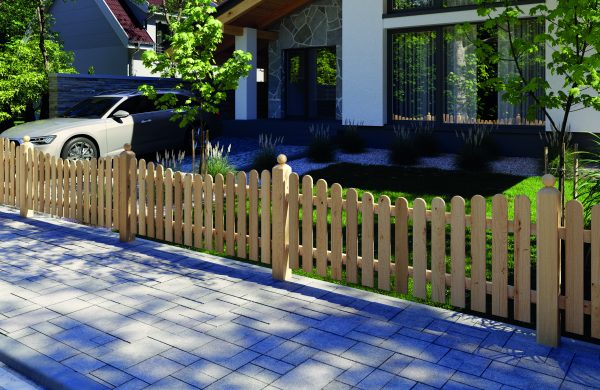 Eiderzaun Premium >95< natur 180 x 80/65 cm VE = 025 – Bild 4