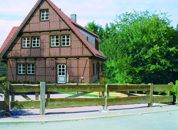Bonanza-Zaun-Pforte gehobelt classic 26 mm, 100 x 60 cm VE = 000 – Bild 2