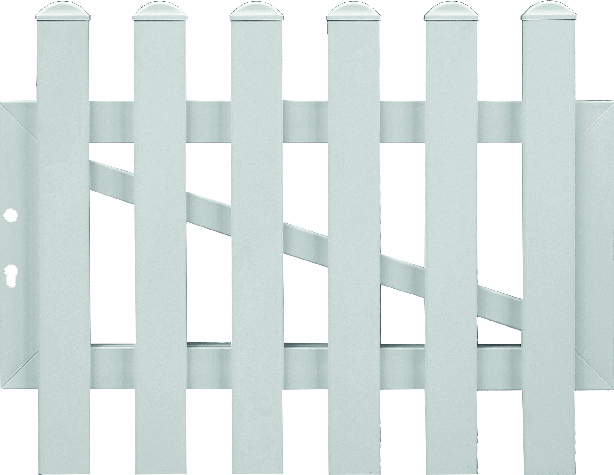 JODA Easy Pforte weiß ohne Beschlag 1010x750 mm gerade, DIN rechts Pflegeleicht aus langlebigem Fenster-PVC