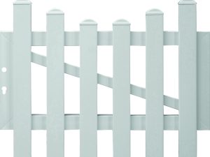 JODA Easy Pforte weiß ohne Beschlag 1010x750/650 mm Unterbogen, DIN links Pflegeleicht aus langlebigem Fenster-PVC