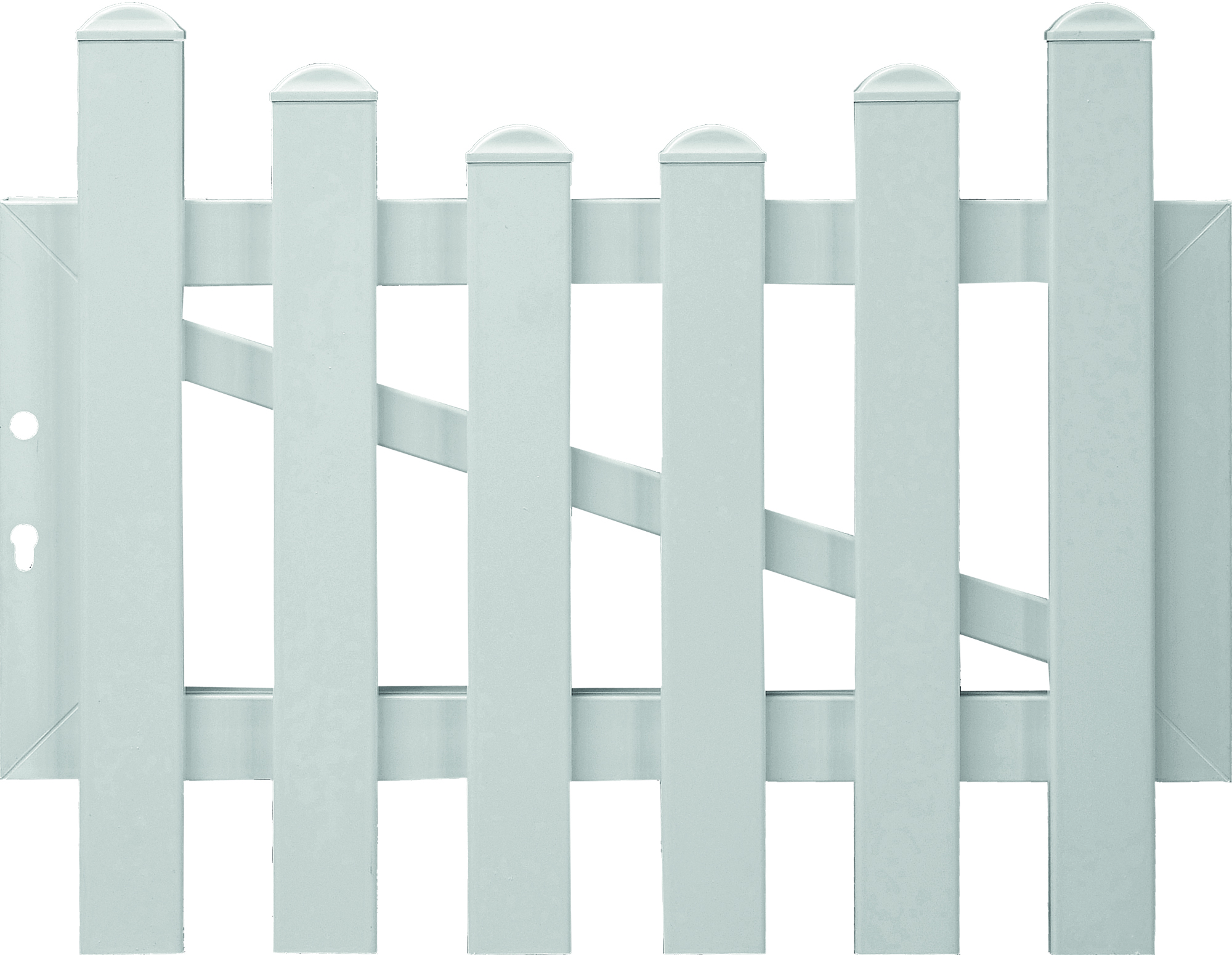 JODA Easy Pforte weiß ohne Beschlag 1010x750/650 mm Unterbogen, DIN rechts Pflegeleicht aus langlebigem Fenster-PVC