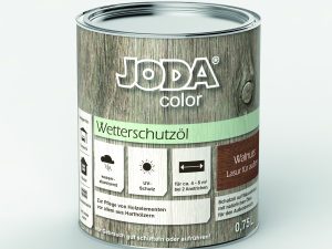 Joda®color Wetterschutzöl 0,75 l Lärche / Sib. Lärche (ähnlich RAL 2000) VE = 006